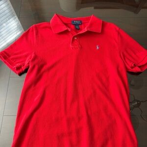 Polo by Ralph Lauren Men's Vibrant Red Polo Shirt